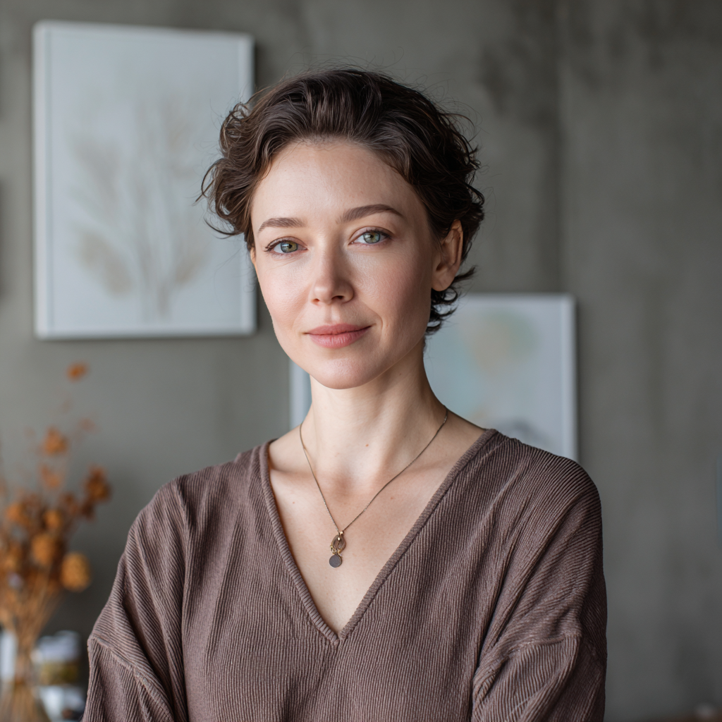 Instructor yoga profesionist în meditație